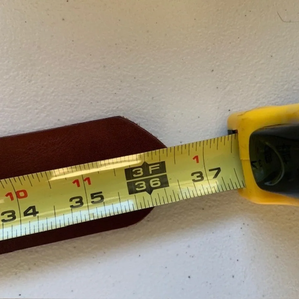 Anthropologie Brown Leather Belt XS Cinch Waist Quiet Luxury Western Boho Gold - Picture 8 of 9